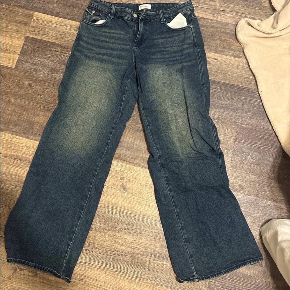 PacSun Dark Blue Flare Jeans
